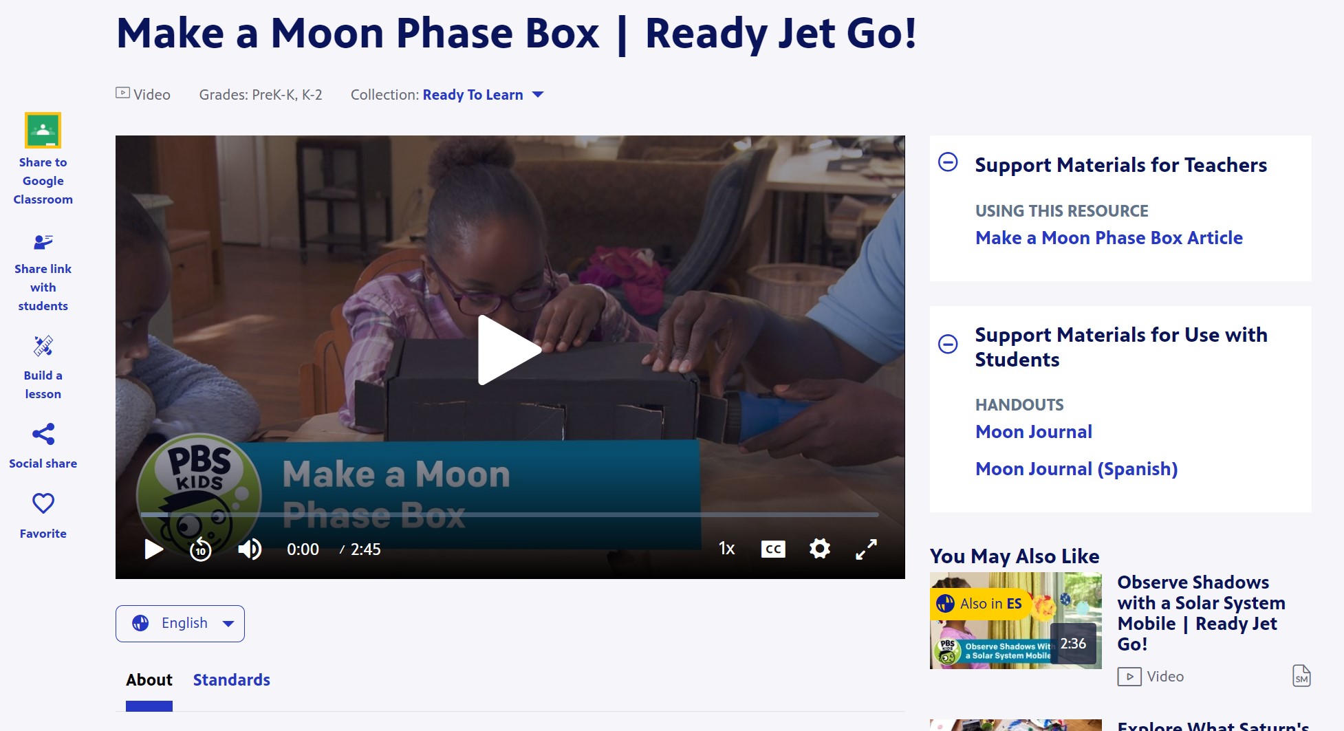 Make a Moon Phase Box | Ready Jet Go!