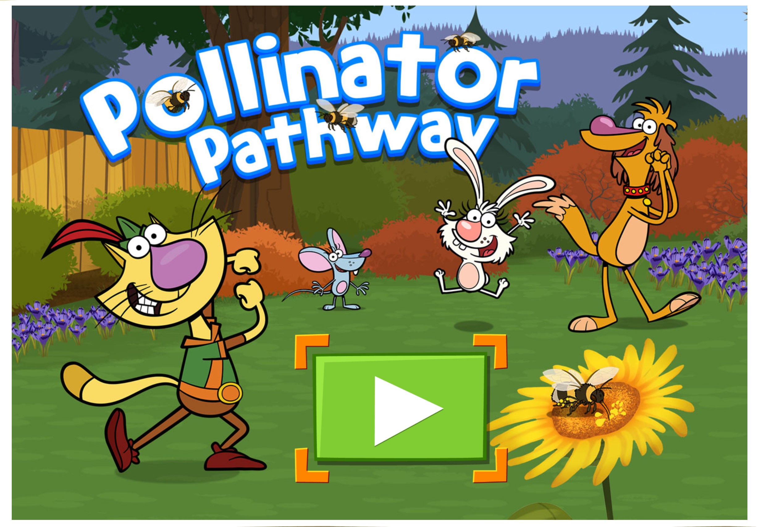 Pollinator Pathway | Games | Nature Cat | PBS KIDS