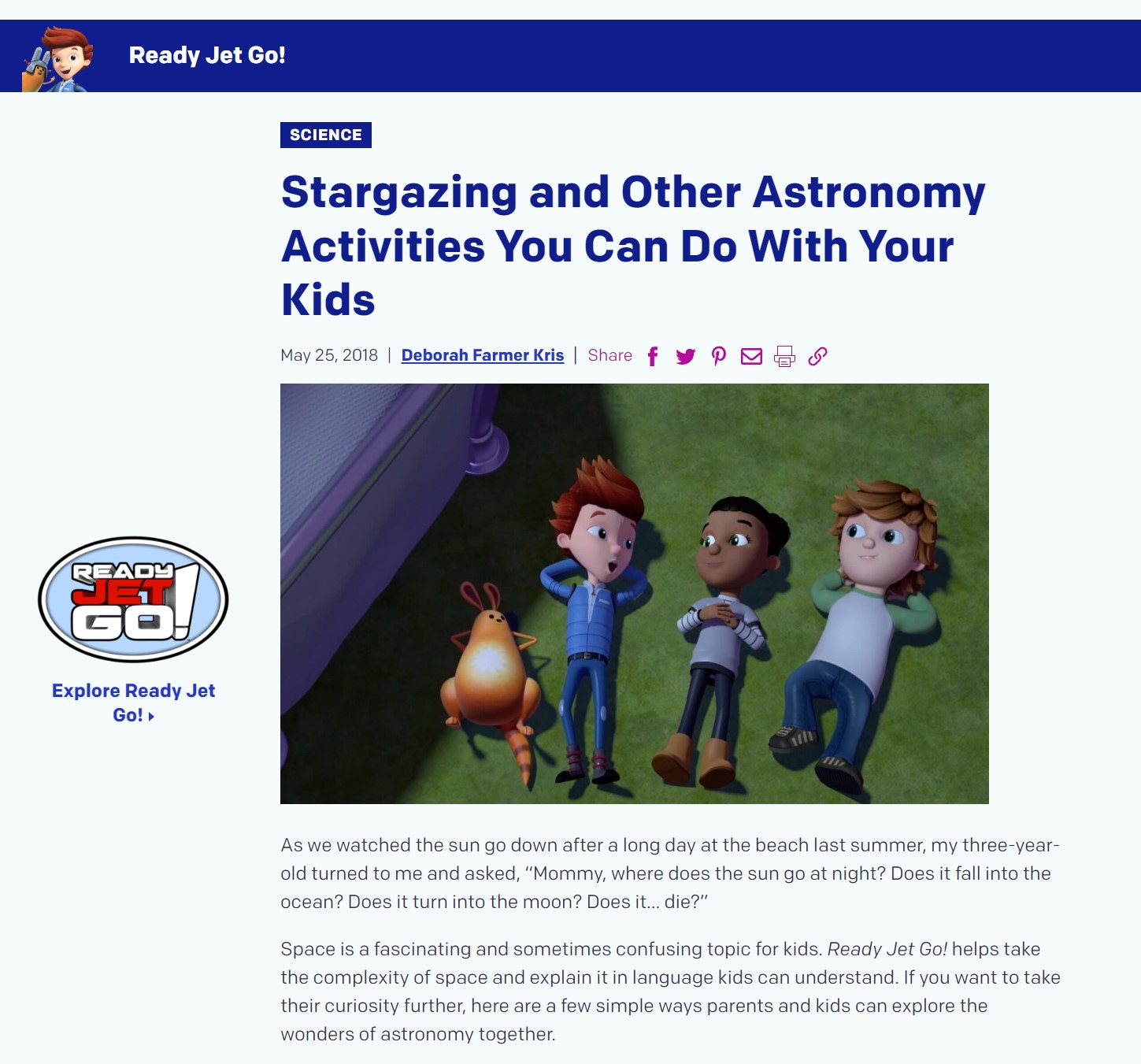 Stargazing and Other Astronomy Activities You Can Do With Your Kids
