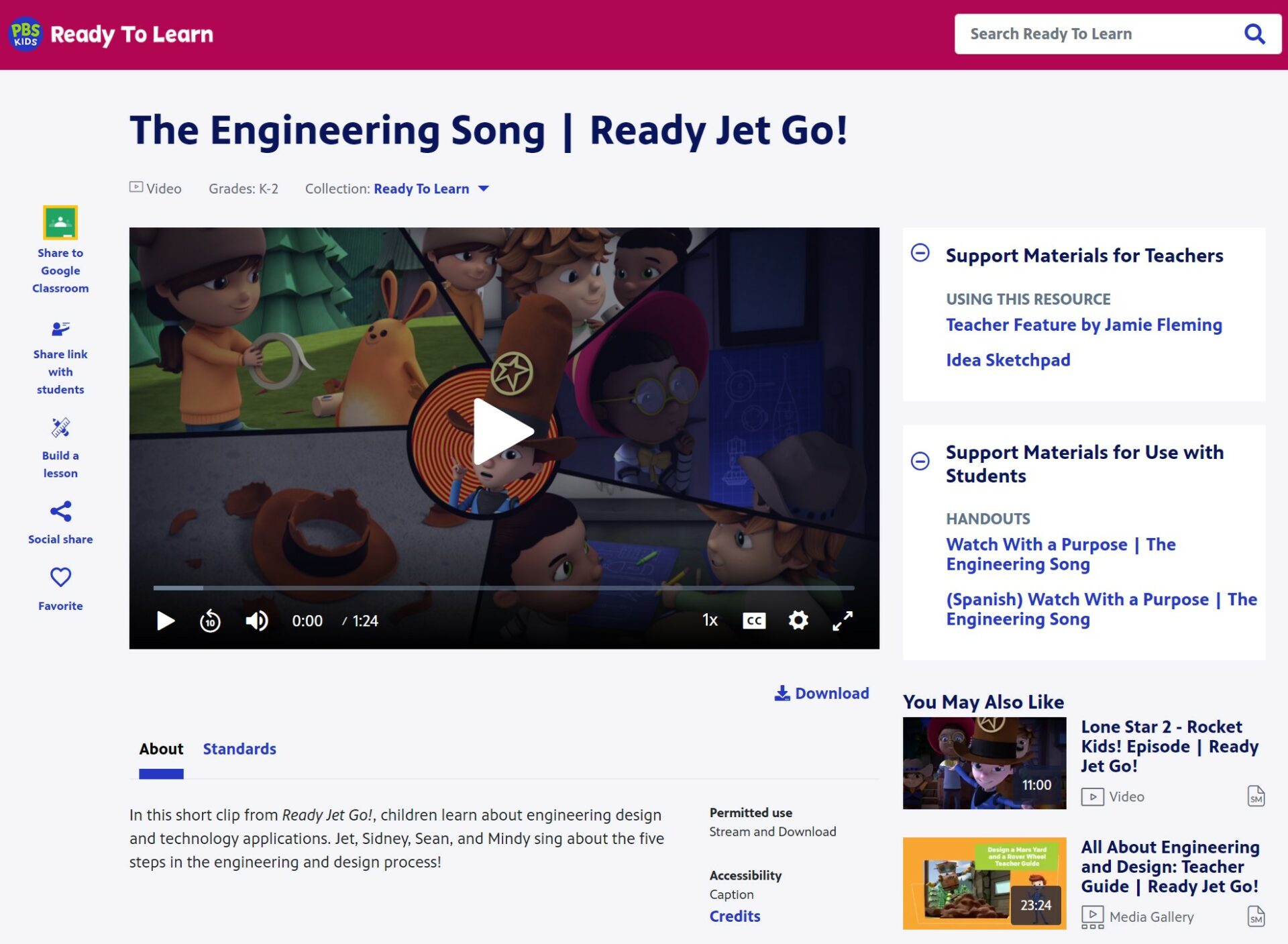 The Engineering Song | Ready Jet Go!