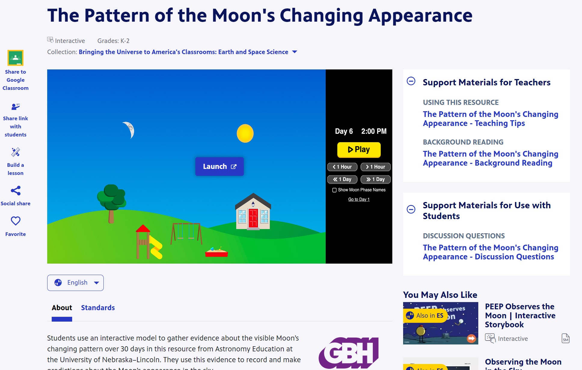 The Pattern of the Moon's Changing Appearance | PBS LearningMedia