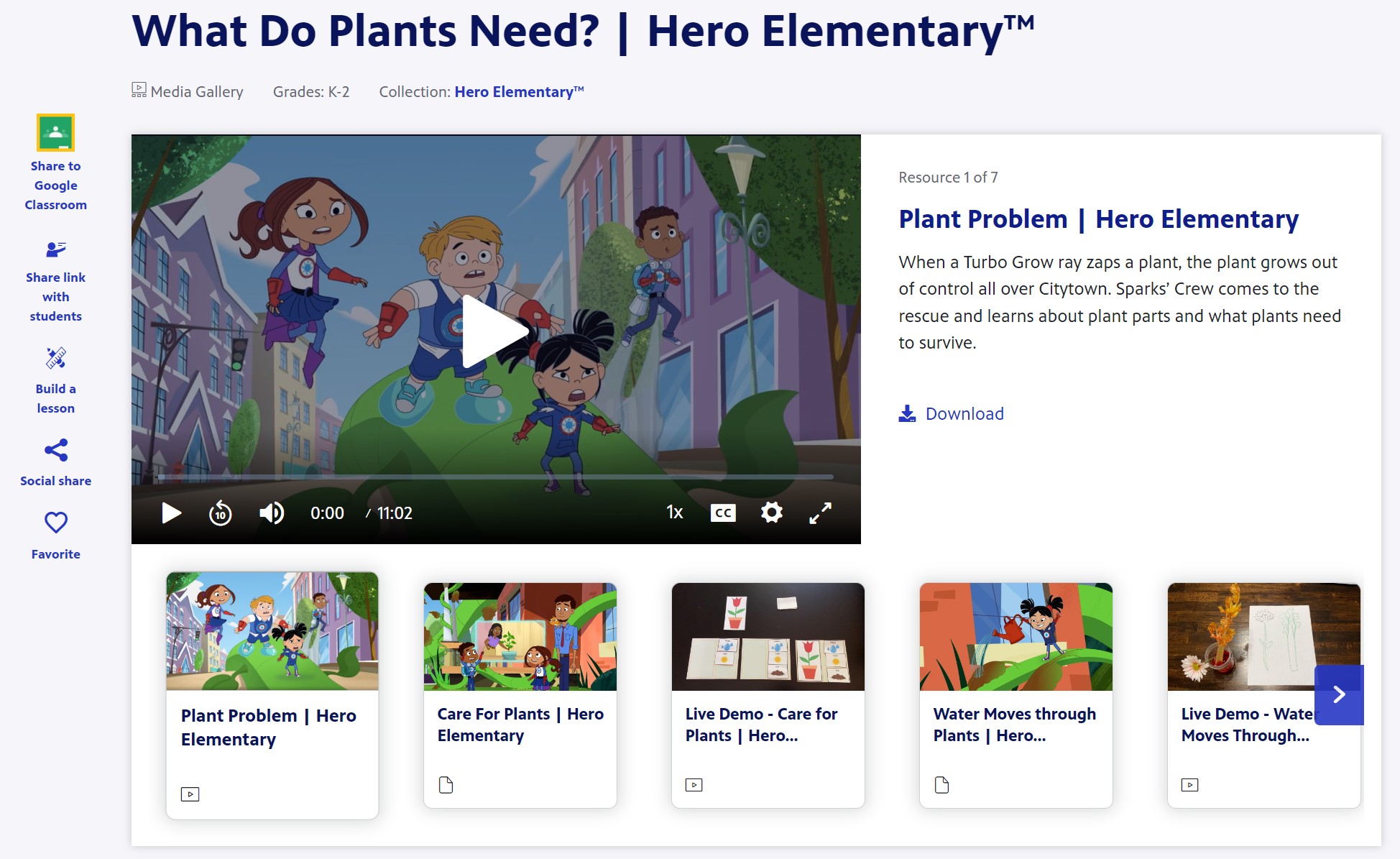 What Do Plants Need? | Hero Elementary™