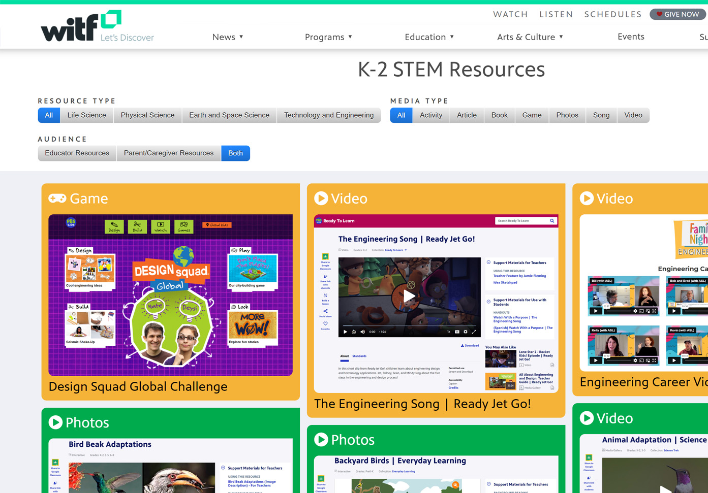 K-2 STEM Resources
